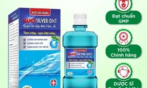 Thu hồi Nước súc miệng Nano silver