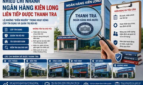 Lộ những "điểm nghẽn" trong hoạt động cấp tín dụng và quản trị rủi ro tại Ngân hàng Kiên Long