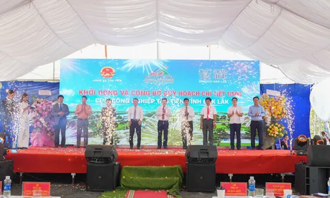 Khởi động Cụm công nghiệp Tân Tiến hơn 471 tỷ đồng, bước đột phá trong phát triển công nghiệp chế biến nông sản tại Đắk Lắk.