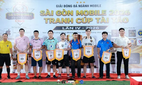 Khai mạc Giải bóng đá Sài Gòn Mobile tranh Cúp Tài Táo lần thứ IV