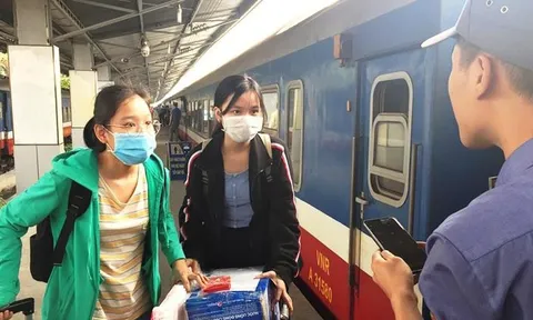 Ngành đường sắt giảm giá vé tàu cho học sinh, sinh viên nhập học