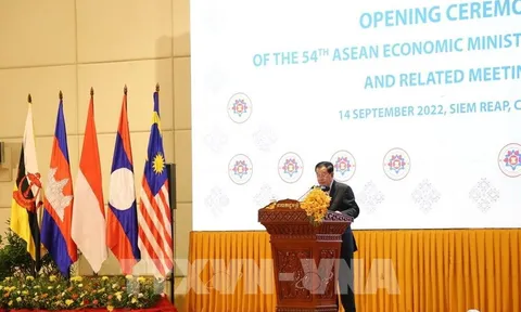 Khai mạc Hội nghị Bộ trưởng kinh tế ASEAN lần thứ 54 tại Campuchia