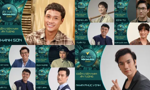 Công bố đề cử 10 ứng viên của giải Diễn viên nam ấn tượng VTV Awards 2022