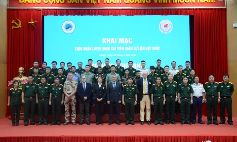 Khai mạc khóa huấn luyện quan sát viên quân sự Liên hợp quốc