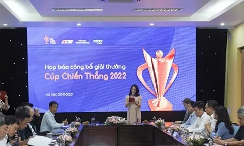 Giải thưởng Cúp Chiến thắng 2022 sẽ được trao sau hai năm tạm hoãn