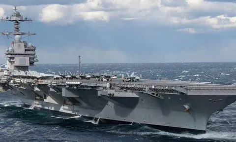 Mỹ triển khai tàu sân bay mới nhất USS Gerald R. Ford