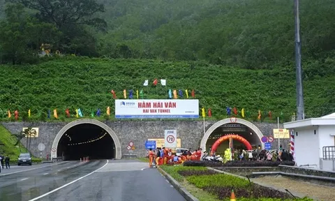 Hầm Hải Vân 2 thông xe theo phương án từng hướng lưu thông