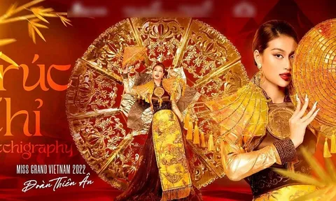 Việt Nam lọt Top 4 trang phục dân tộc đẹp nhất Hoa hậu Hòa bình quốc tế 2022