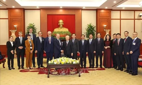 Tổng Bí thư Nguyễn Phú Trọng tiếp Thủ tướng Cộng hòa Liên bang Đức Olaf Scholz