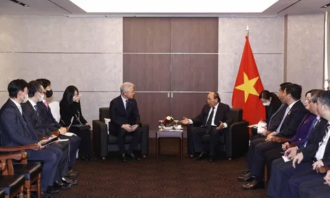 Chủ tịch nước tiếp lãnh đạo các doanh nghiệp hàng đầu Hàn Quốc