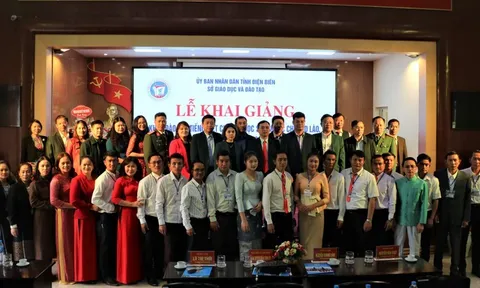 Điện Biên khai giảng khóa đào tạo tiếng Việt cho lưu học sinh Lào