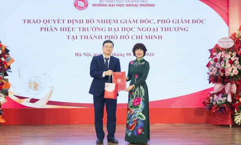 TS. Nguyễn Bình Minh được điều động, bổ nhiệm giữ chức Giám đốc Phân hiệu Trường Đại học Ngoại thương tại TP. Hồ Chí Minh