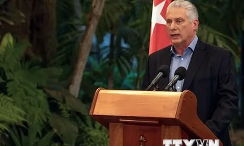 Chủ tịch Cuba Miguel Díaz-Canel thăm Nga và Trung Quốc