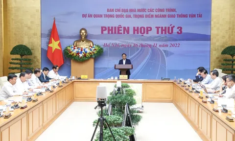 Thủ tướng chủ trì phiên họp BCĐ Nhà nước các công trình trọng điểm ngành GTVT