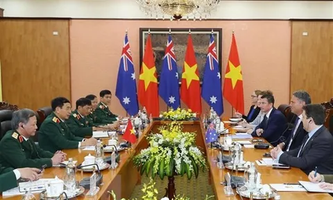 Việt Nam và Australia tăng cường hợp tác quốc phòng