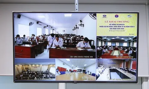 Khám chữa bệnh từ xa: Xóa nhòa khoảng cách chuyên môn giữa các tuyến