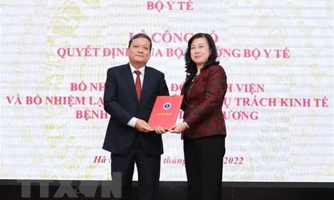 Bộ Y tế bổ nhiệm Giám đốc Bệnh viện Phổi Trung ương