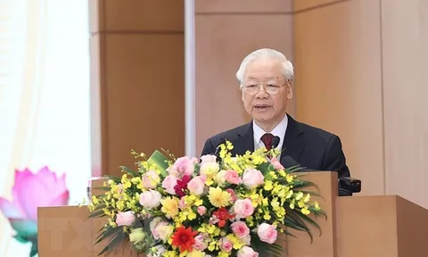 Tổng Bí thư: Tranh thủ thời cơ, thực hiện thắng lợi mục tiêu năm 2023