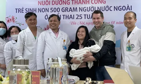 Nuôi dưỡng thành công trẻ sinh non nặng 500g của bà mẹ có tiền sử tiền sản giật