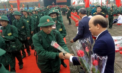 Gần 1.200 thanh niên tỉnh Thái Bình viết đơn tình nguyện nhập ngũ
