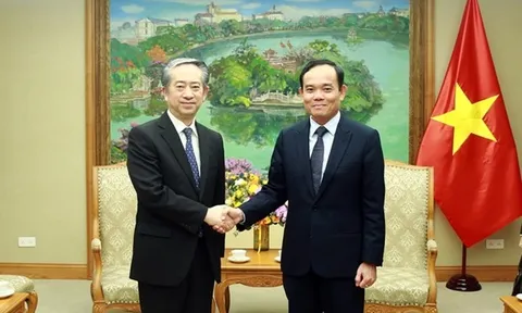 Phó Thủ tướng Trần Lưu Quang tiếp Đại sứ Trung Quốc tại Việt Nam