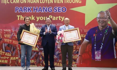 VFF tổ chức tiệc cảm ơn HLV Park Hang-seo