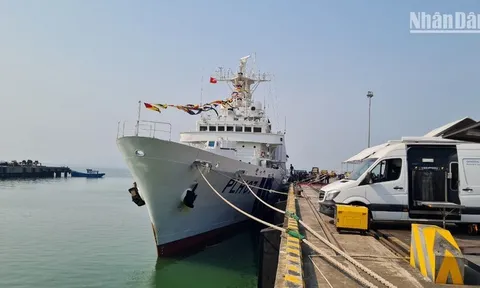 Đà Nẵng đón tàu tuần tra của lực lượng bảo vệ bờ biển Nhật Bản