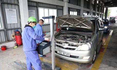 Hà Nội có thêm 2 trung tâm đăng kiểm bắt đầu hoạt động trở lại