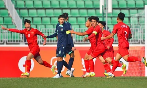 Bảng xếp hạng U20 châu Á 2023 ngày 2/3: U20 Việt Nam dẫn đầu bảng B