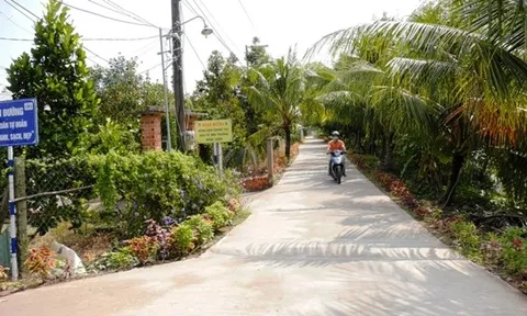 Công nhận huyện Cai Lậy (Tiền Giang) đạt chuẩn nông thôn mới