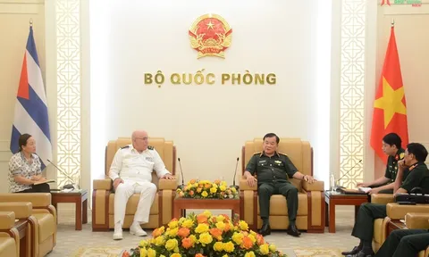 Thúc đẩy hơn nữa quan hệ hợp tác quốc phòng Việt Nam-Cuba