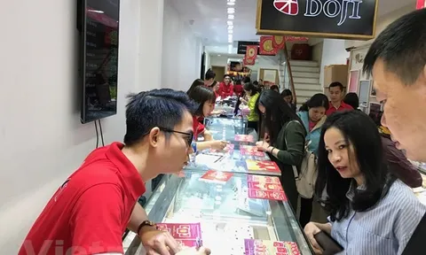 Giảm phiên đầu tuần, giá vàng SJC dao động quanh 67 triệu đồng