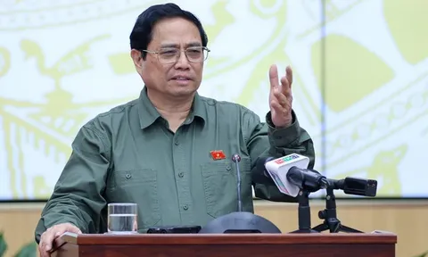 Thủ tướng Phạm Minh Chính làm việc với lãnh đạo thành phố Cần Thơ
