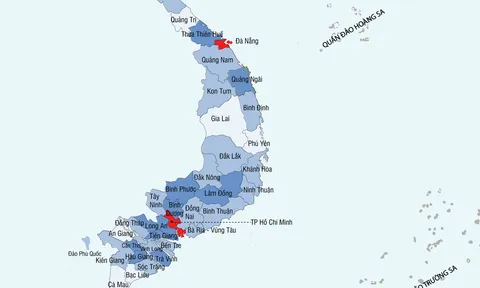Mức độ chuyển đổi số năm 2022 của 63 tỉnh, thành phố trên cả nước