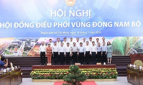 Thủ tướng chủ trì Hội nghị lần thứ nhất Hội đồng điều phối vùng Đông Nam Bộ