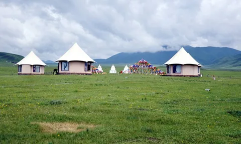 Trung Quốc: Vẻ đẹp quyến rũ của thảo nguyên ở Cam Túc