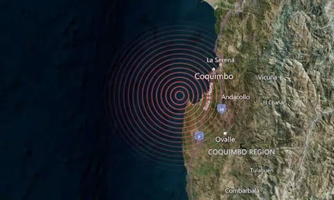 Động đất có độ lớn 6,5 làm rung chuyển miền Trung Chile