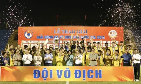 U19 Hà Nội lần thứ 7 vô địch giải U19 quốc gia: Hình mẫu về đào tạo trẻ