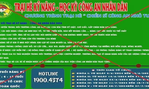 Thừa Thiên Huế: Cảnh giác thủ đoạn tổ chức trại hè để lừa đảo tiền