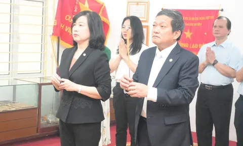 Kỷ niệm 115 năm ngày sinh Anh hùng lao động, cố Bộ trưởng Y tế Phạm Ngọc Thạch