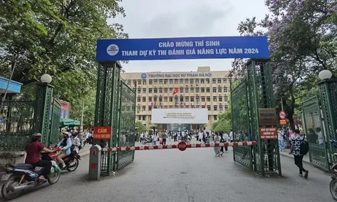 Hơn 11 nghìn thí sinh tham dự kỳ thi đánh giá năng lực của Trường đại học sư phạm Hà Nội