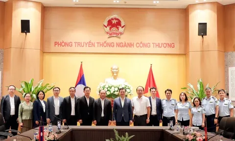 Việt Nam và Lào đẩy mạnh hợp tác trong lĩnh vực quản lý thị trường
