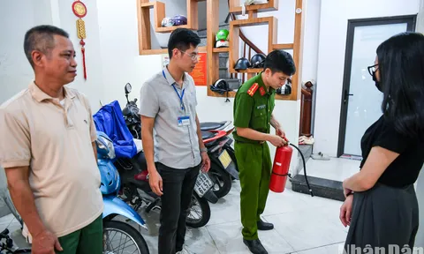 Cầu Giấy tổng rà soát, kiểm tra các nhà trọ trên địa bàn