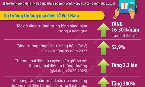 Phát triển thương mại điện tử của Việt Nam nhanh nhất ở Đông Nam Á