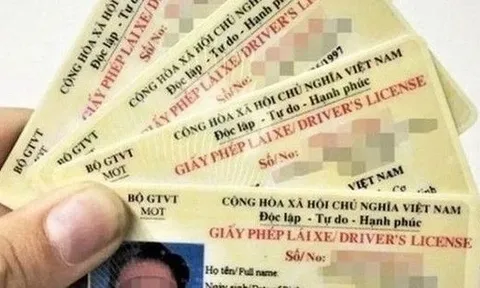 Từ 1/1/2025, có những hạng giấy phép lái xe nào?