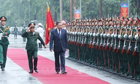 Tổng Bí thư, Chủ tịch nước dự Lễ kỷ niệm 50 năm Ngày truyền thống Tổng cục Kỹ thuật