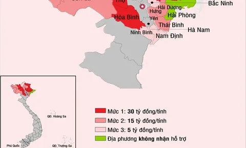 Phân bổ bước đầu 380 tỷ đồng hỗ trợ 20 địa phương chịu ảnh hưởng của bão số 3
