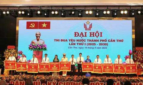 Cần Thơ: Biểu dương những tấm gương sáng tại Đại hội Thi đua Yêu nước lần thứ I, nhiệm kỳ 2025-2030