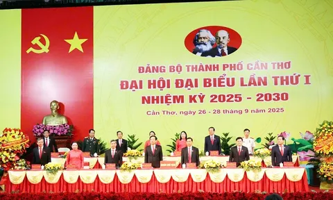 Khai mạc Đại biểu Đảng bộ thành phố Cần Thơ lần thứ I, nhiệm kỳ 2025 – 2030