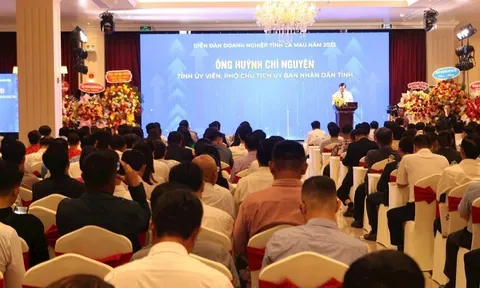 Diễn Đàn Doanh Nghiệp 2025: "Doanh nghiệp đồng hành - Cà Mau phát triển"